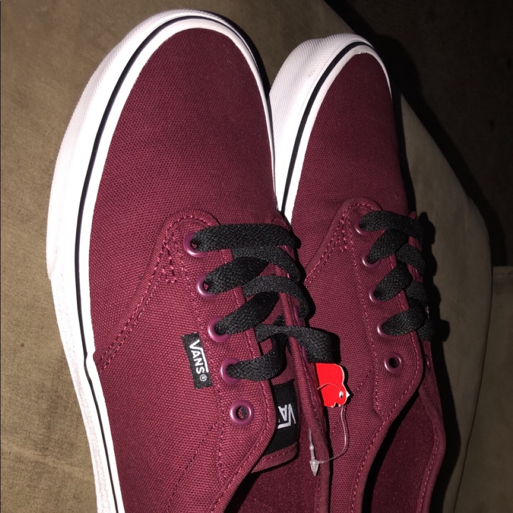 Men’s van oxblood white 9.0